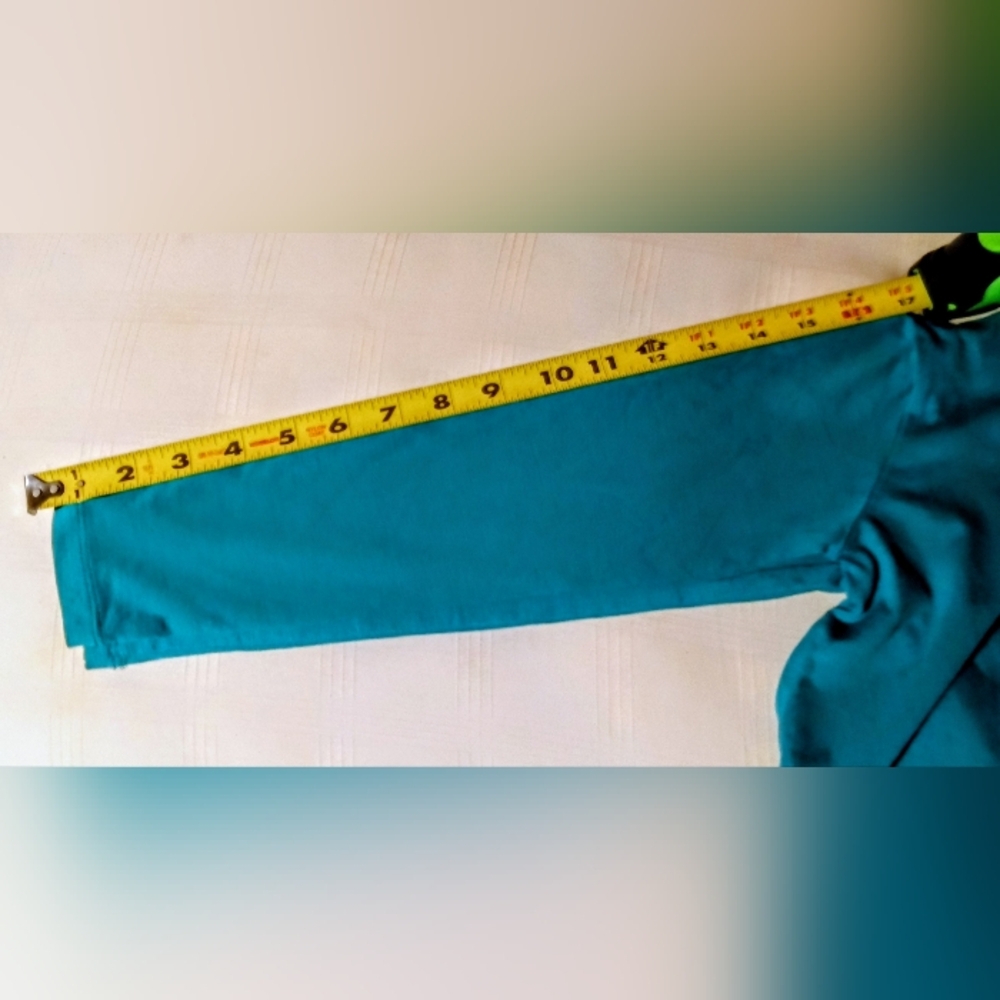 💙 32 Degrees Heat Kid's Heat Base Layer Long Sleeve Crew Neck Lovely Azure Blue - Picture 6 of 7